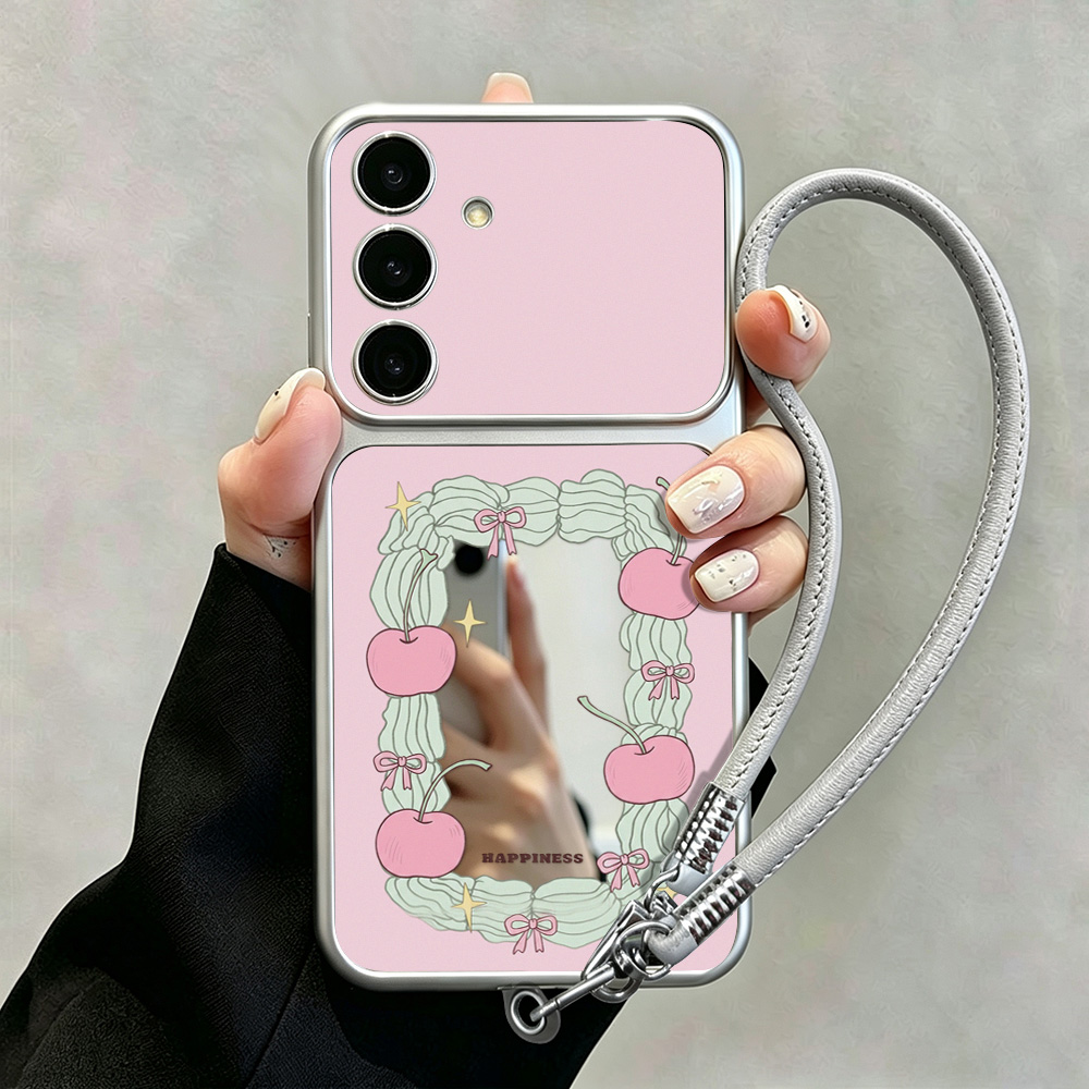 Phone Cases Samsung S25 Fe - Make Up Mirror Phone Case For