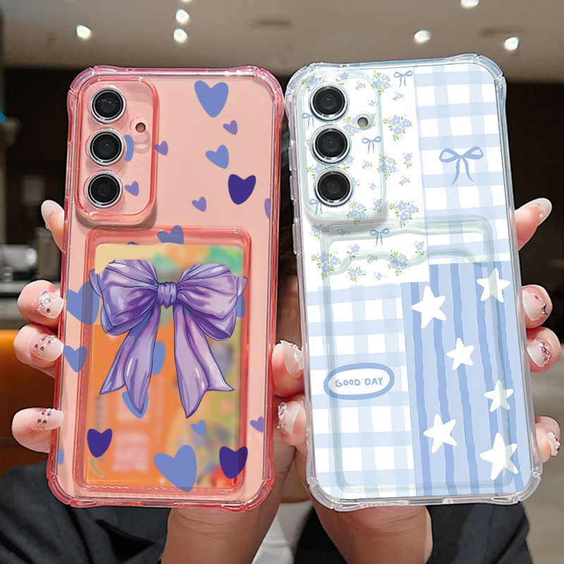 Phone Cases Samsung S25 - Card Pocket Phone Case For Samsung