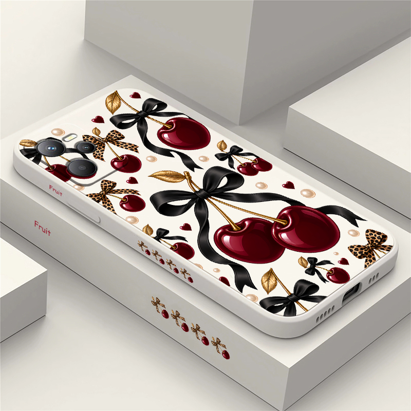 Phone Cases Leopard Print - Leopard Print Cherries Phone Case For