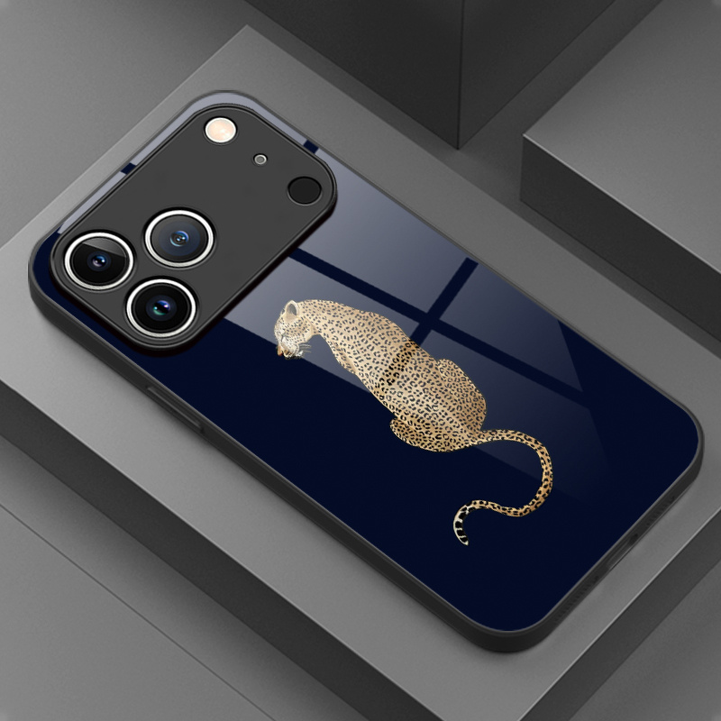 Phone Cases Leopard Print - Elegant Leopard Print Sitting Pattern HD