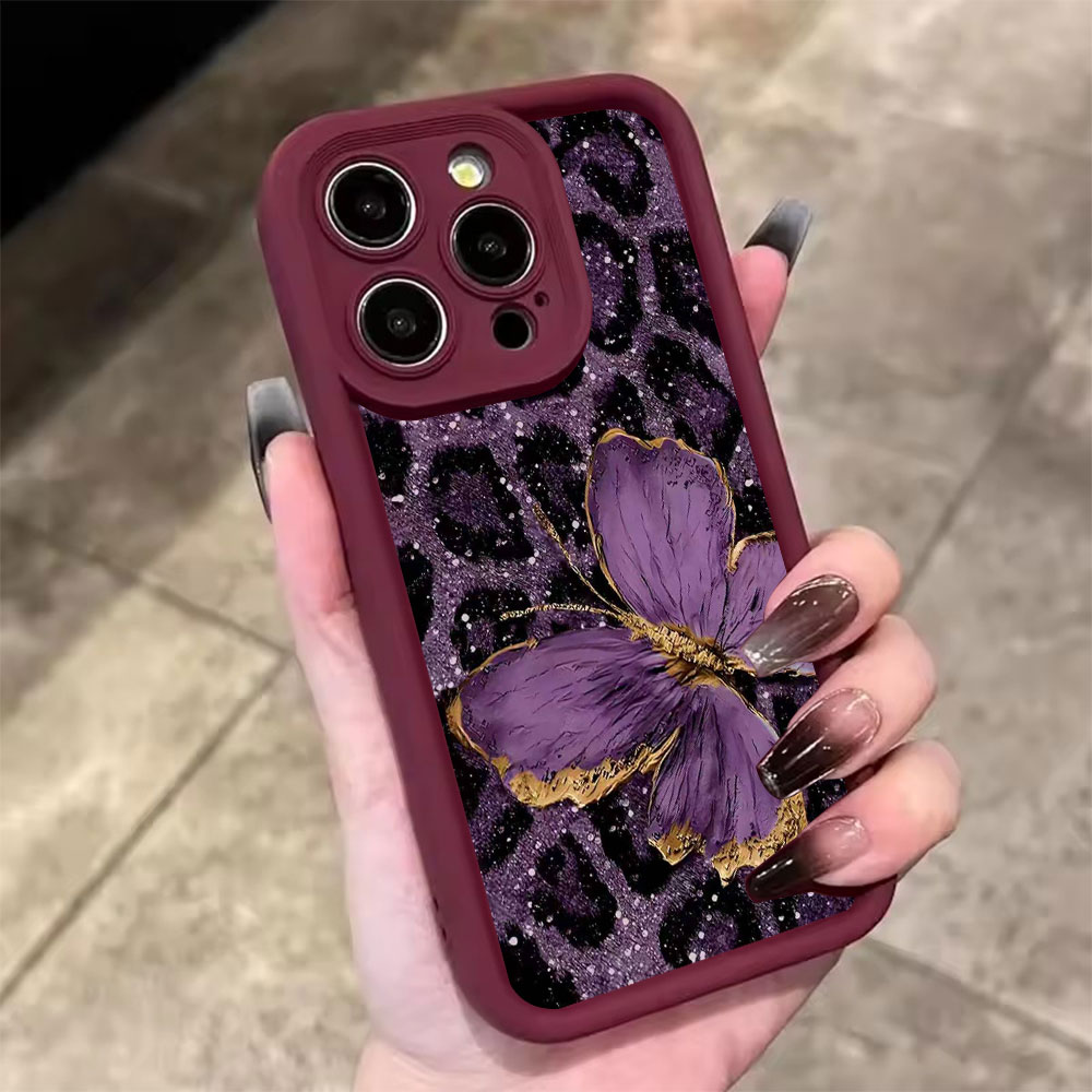 Phone Cases Leopard Print - Silicone Case For iPhone 18 17