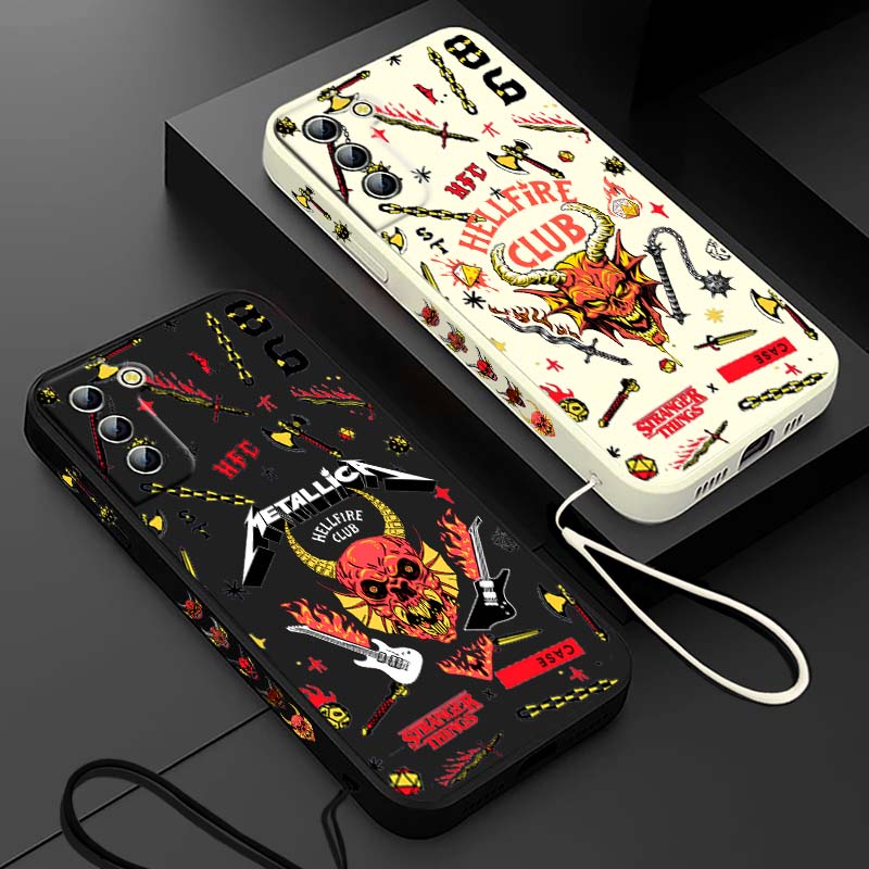 Phone Cases Samsung S25 - Stranger Things Red Hell Demon For