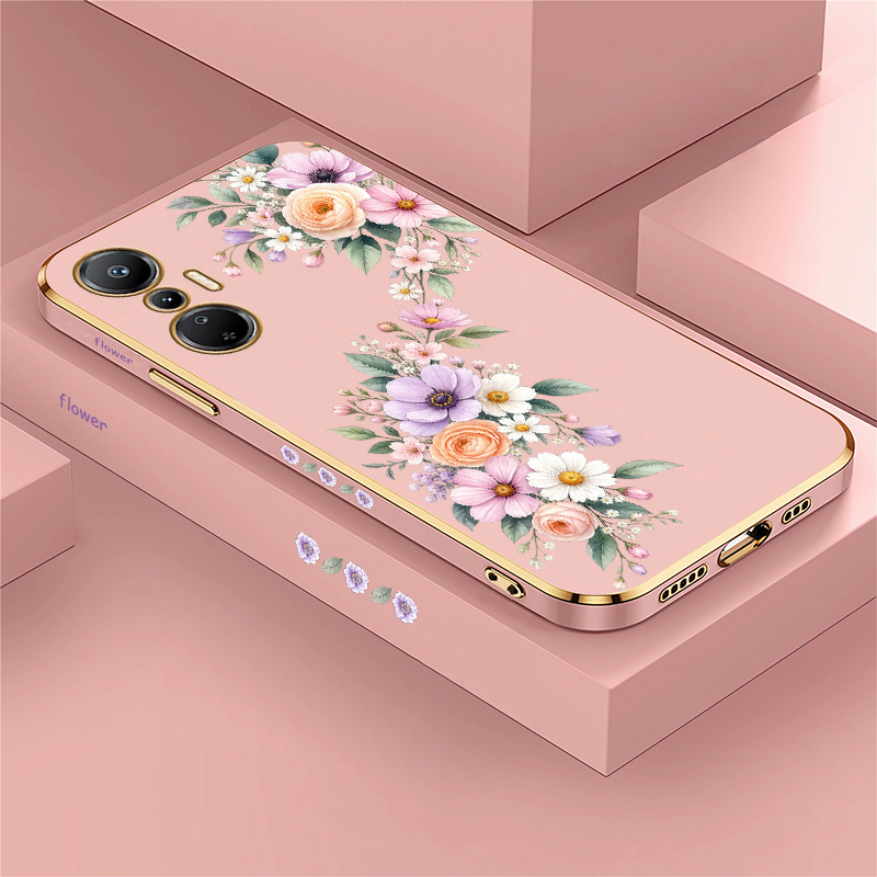 Phone Cases Purple - Pink Tulip Purple Peony Flower Phone