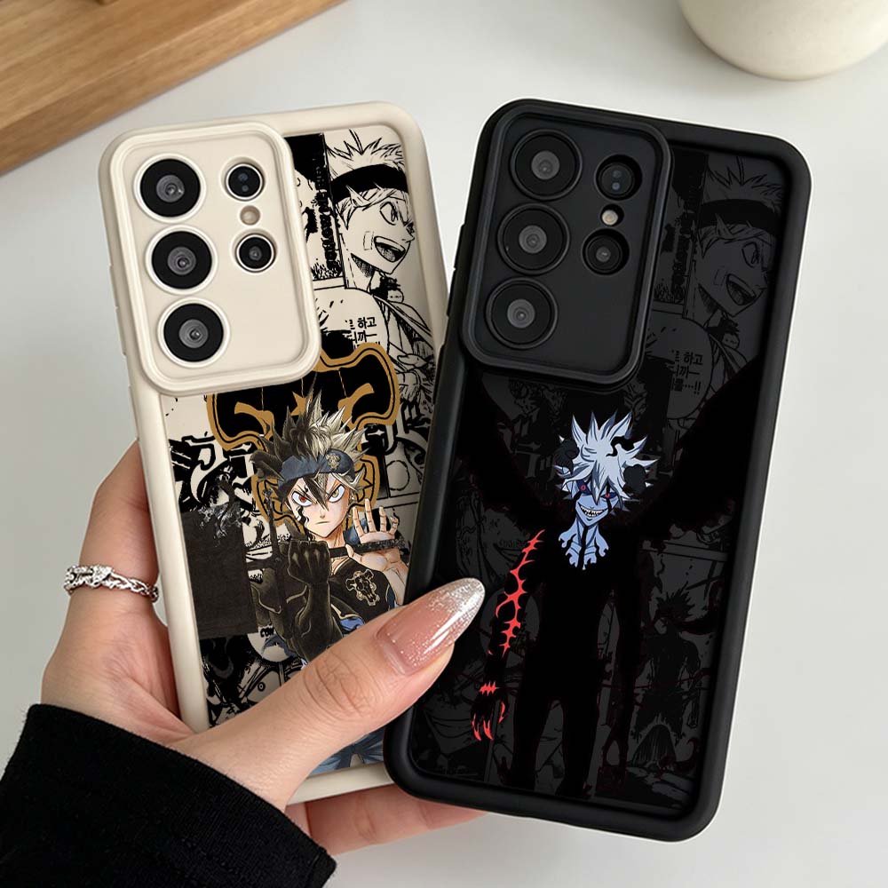 Phone Cases Samsung S25 Fe - Black Clover Cool Phone Case For