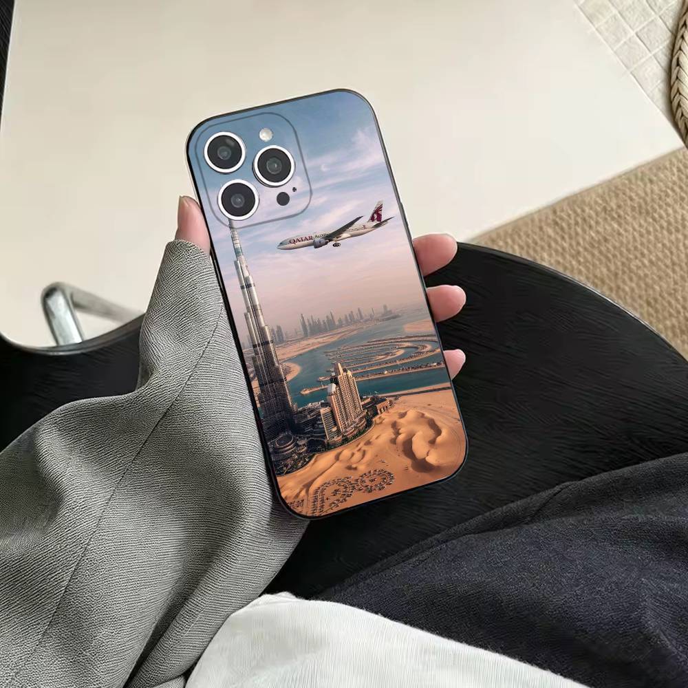 Dubai Burj Khalifa Airplane Ph - đánh giá và giá Phone Cases Dubai