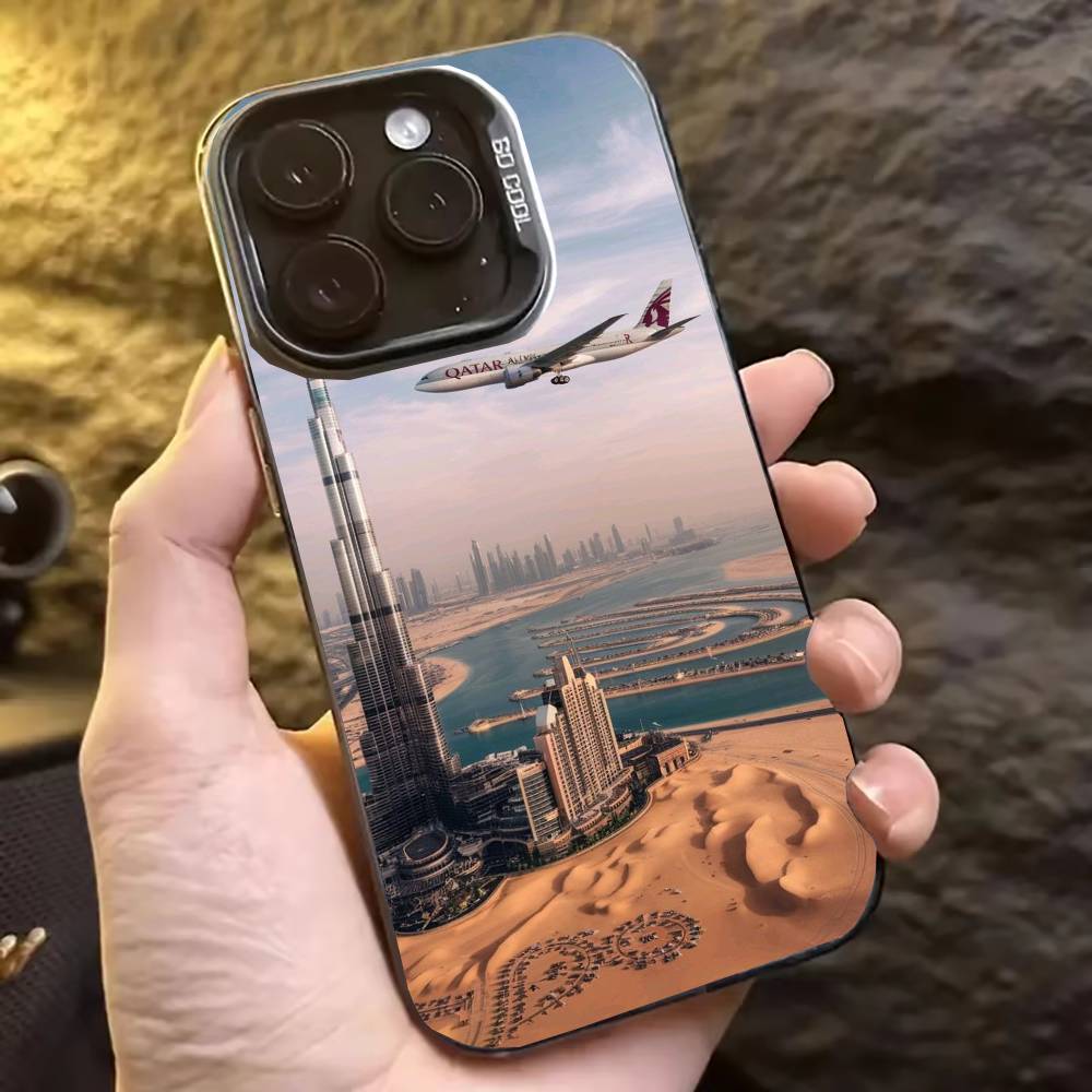 Dubai Burj Khalifa Airplane Ph - đánh giá và giá Phone Cases Dubai