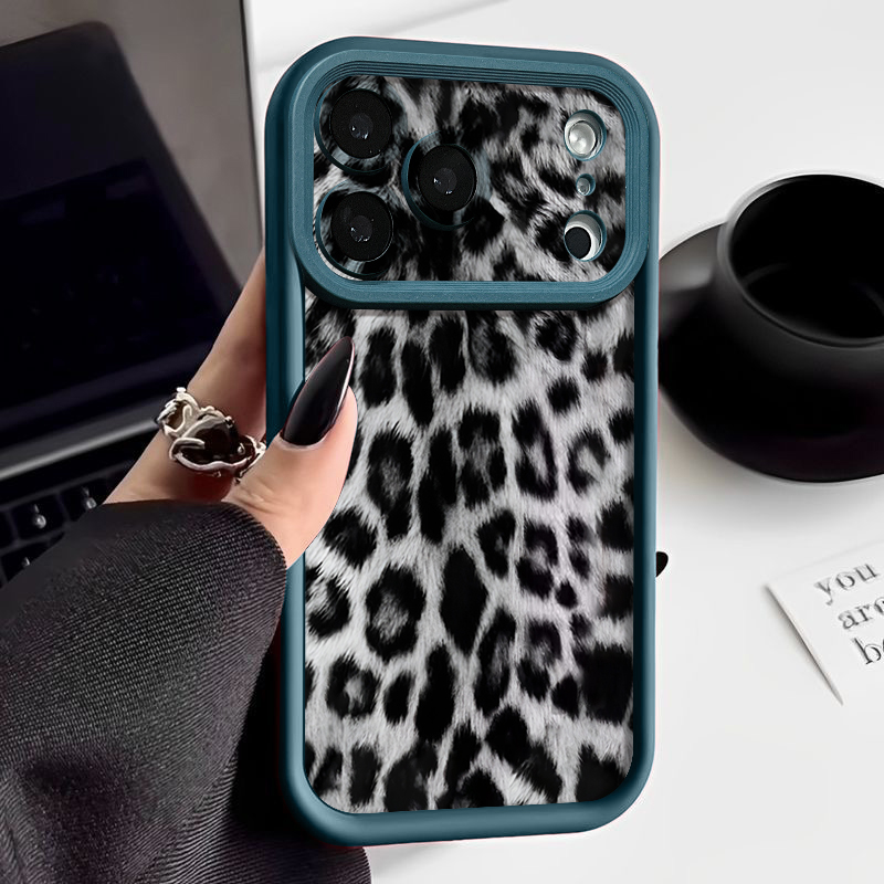 Snow Leopard Print Soft TPU Ph - đánh giá và giá Phone Cases Leopard Print