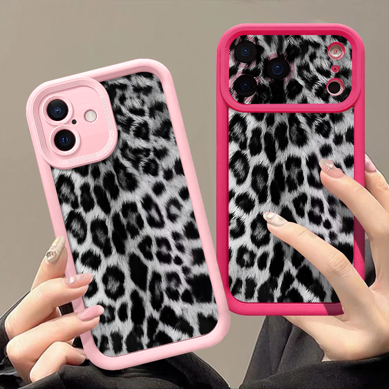 Snow Leopard Print Soft TPU Ph - đánh giá và giá Phone Cases Leopard Print