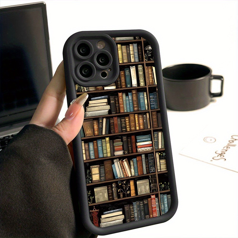Book Shelf Creative Pattern Ph - đánh giá và giá Phone Cases Xr