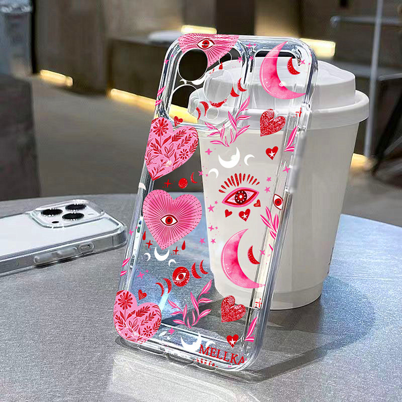 Silicone Love Heart Leaves Eye - đánh giá và giá Phone Cases Xr
