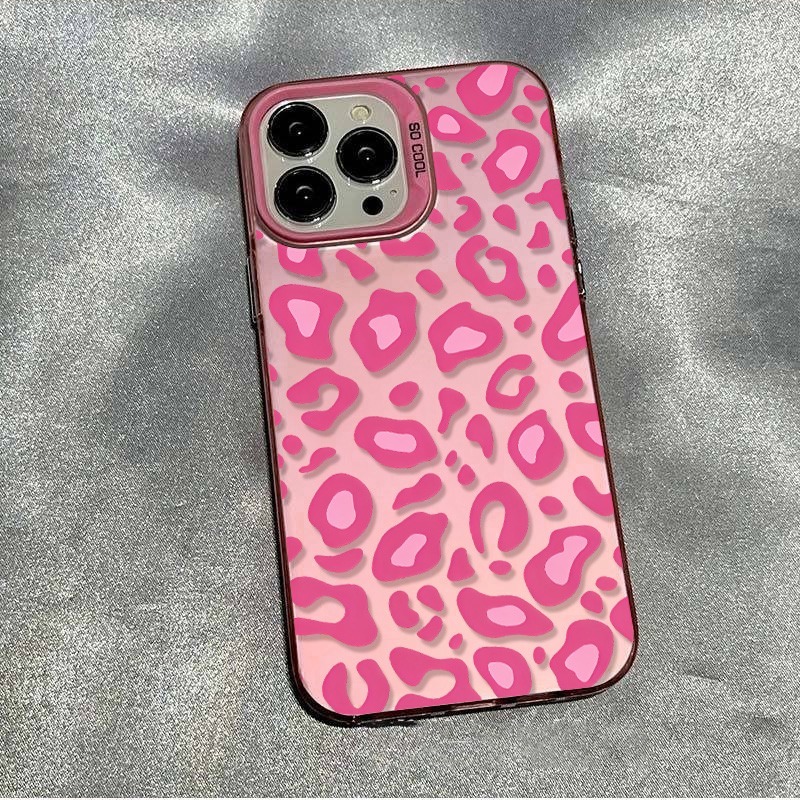 Pink Leopard Print Phone Case  - đánh giá và giá Phone Cases Leopard Print