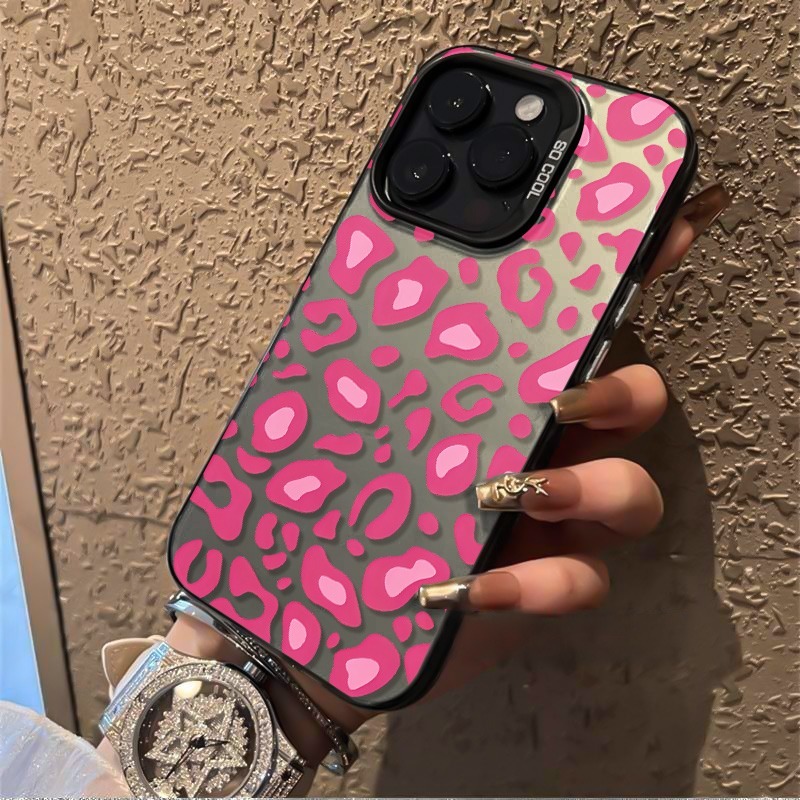Pink Leopard Print Phone Case  - đánh giá và giá Phone Cases Leopard Print