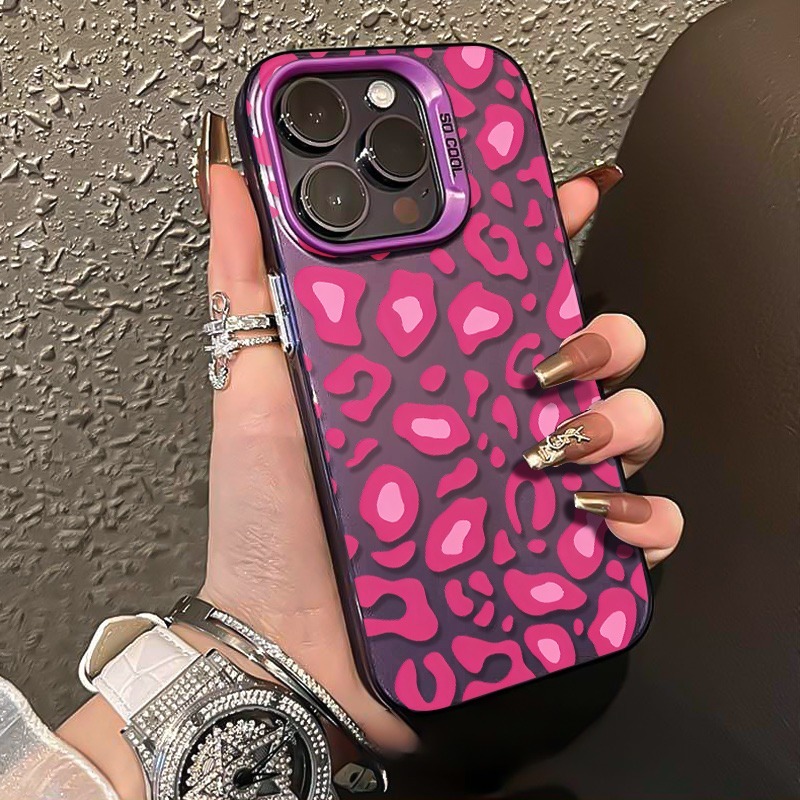 Pink Leopard Print Phone Case  - đánh giá và giá Phone Cases Leopard Print