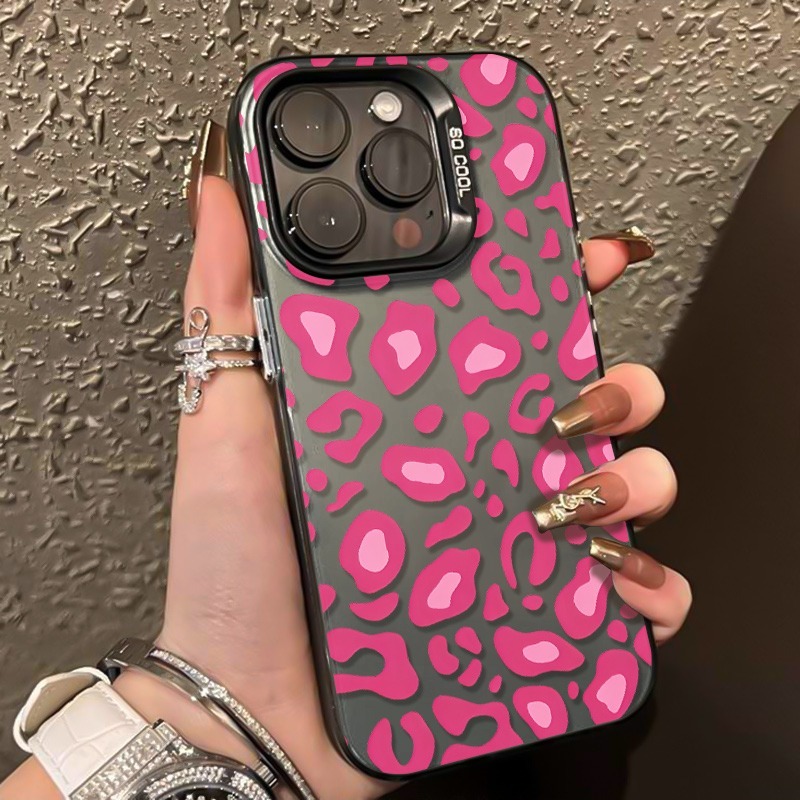 Pink Leopard Print Phone Case  - đánh giá và giá Phone Cases Leopard Print