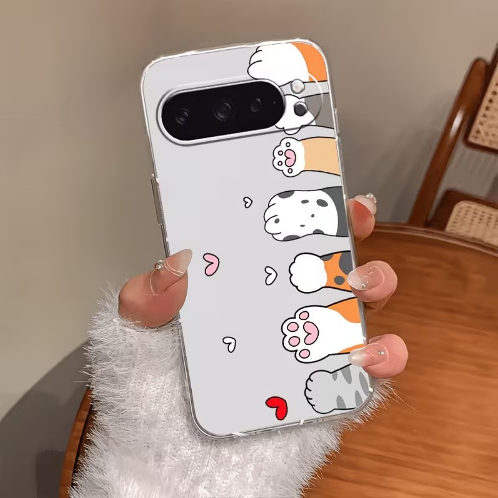 Cartoon Cat Paw Print Crystal  - đánh giá và giá Phone Cases Cat