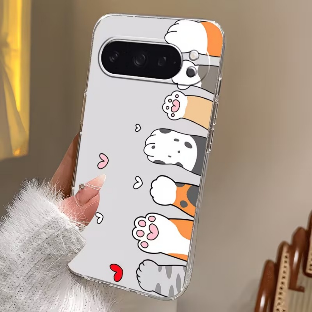 Cartoon Cat Paw Print Crystal  - đánh giá và giá Phone Cases Cat