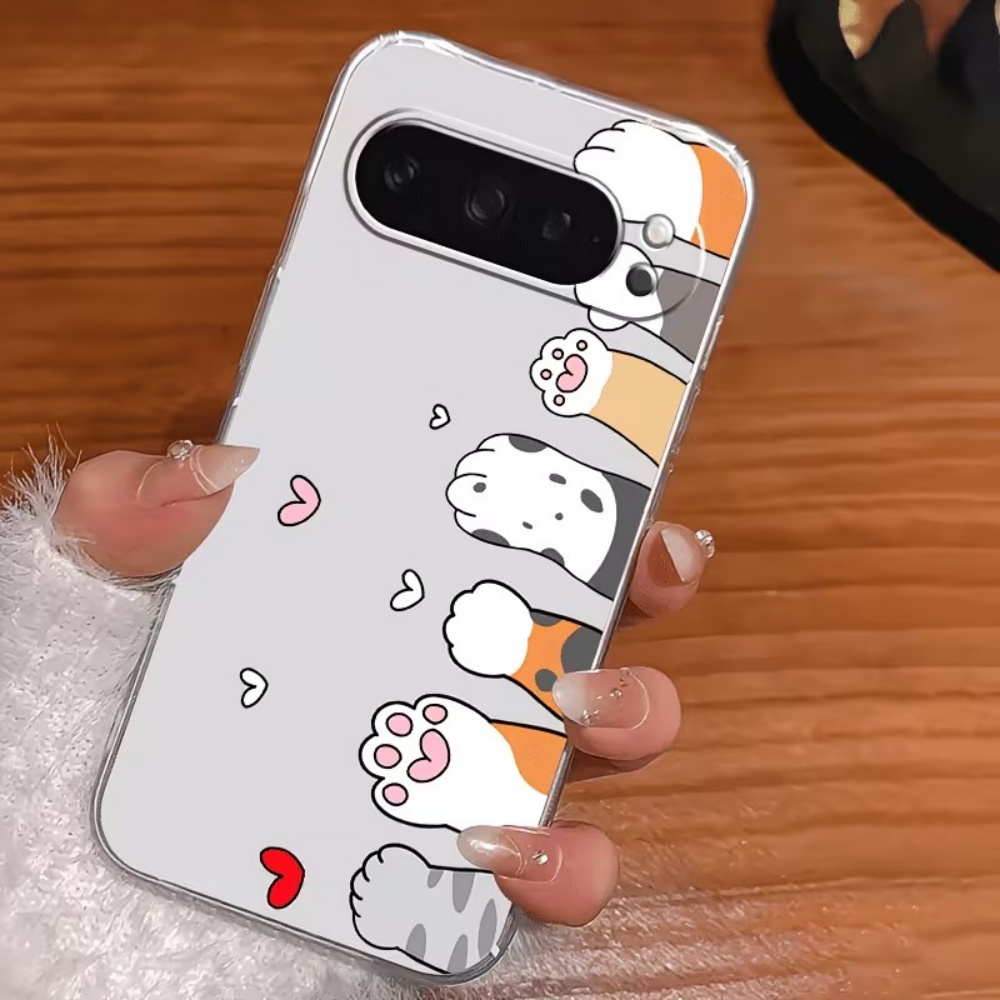 Cartoon Cat Paw Print Crystal  - đánh giá và giá Phone Cases Cat