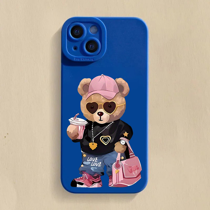 Cute Bear Soft Phone Case For  - đánh giá và giá Phone Cases Samsung S25 Fe