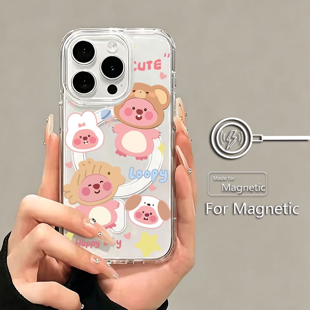 Pink Kawaii Loopys Magnetic Ph - đánh giá và giá Phone Cases Loopy