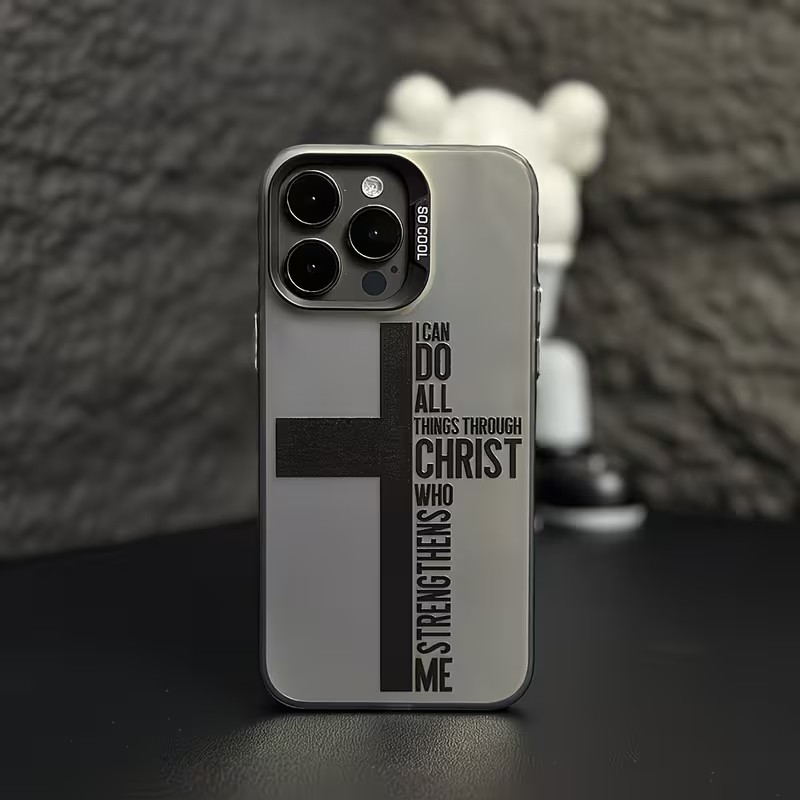 Anti Fingerprint Cross Bible P - đánh giá và giá Phone Cases Xr