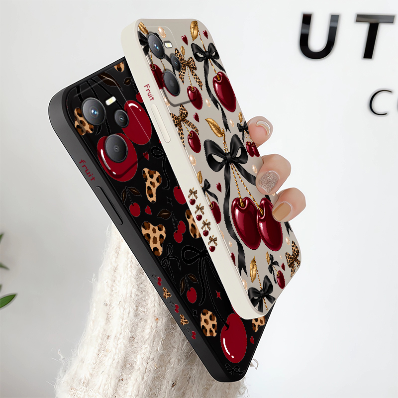 Leopard Print Cherries Phone C - đánh giá và giá Phone Cases Leopard Print
