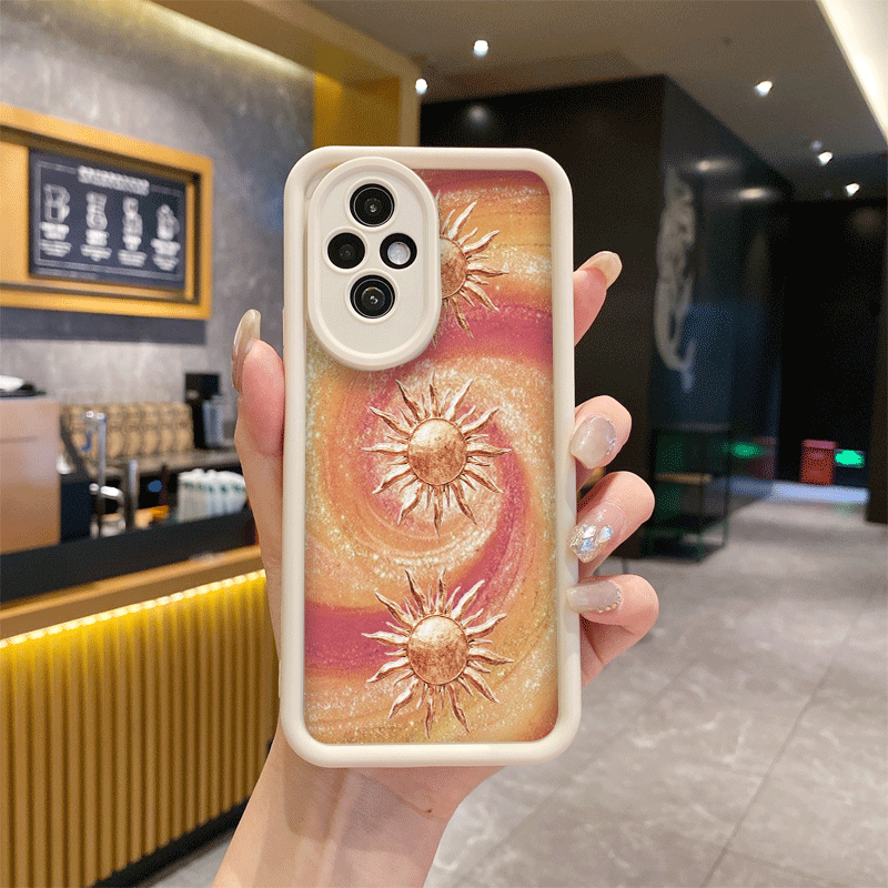 Vintage Golden Starry Sky Sun  - đánh giá và giá Phone Cases Honor