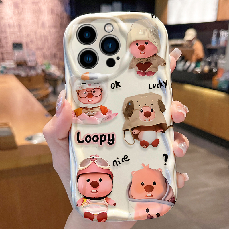Lovely Loopy Wave Phone Case f - đánh giá và giá Phone Cases Loopy