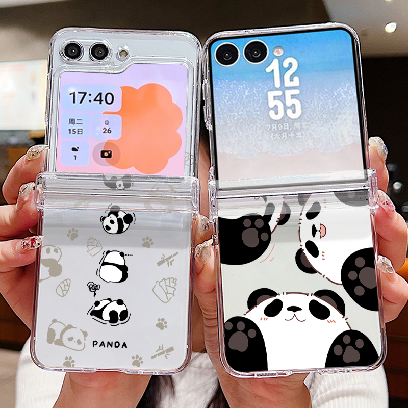 Cute Panda Pattern Phone Case  - đánh giá và giá Phone Cases Z Flip 6