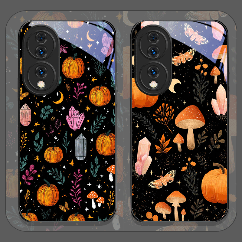 Creative Pumpkin Crystal Mushr - đánh giá và giá Phone Cases Honor