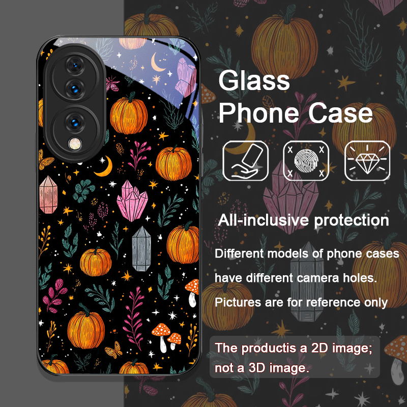 Creative Pumpkin Crystal Mushr - đánh giá và giá Phone Cases Honor