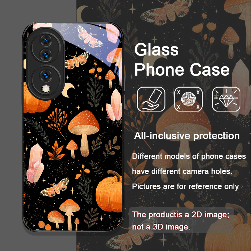 Creative Pumpkin Crystal Mushr - đánh giá và giá Phone Cases Honor