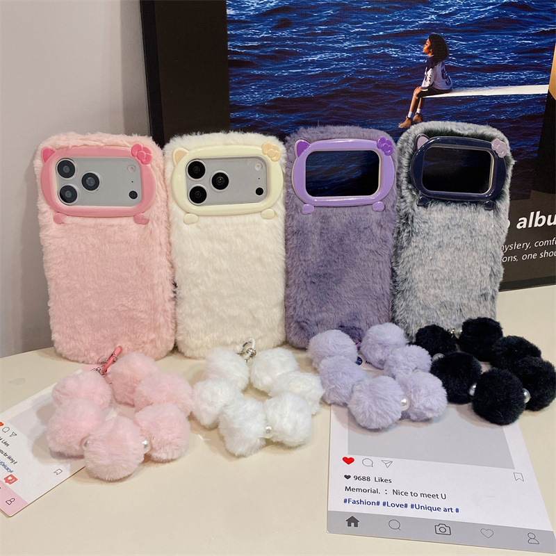 Luxury Solid Colors Furry Plus - đánh giá và giá Phone Cases Case