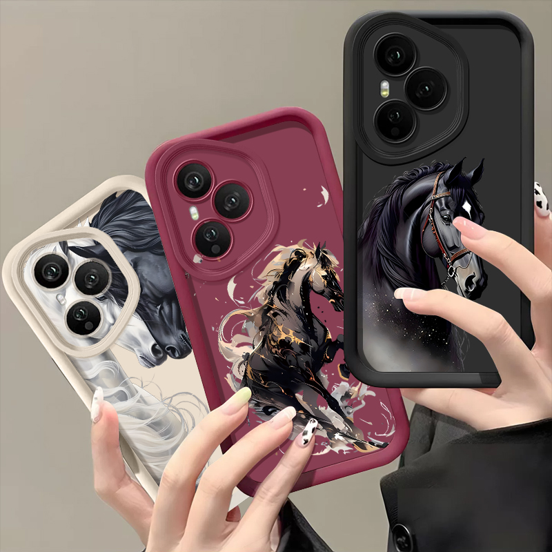 Creative Horse Pattern Phone C - đánh giá và giá Phone Cases Honor