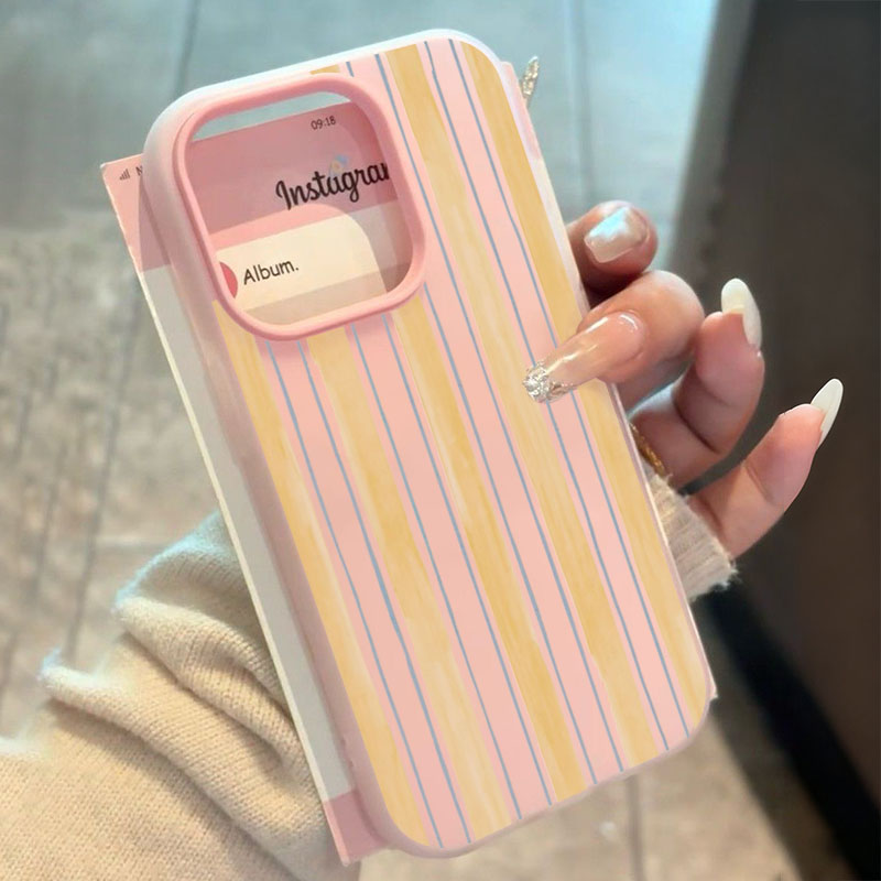 Stylish Yellow Striped Phone C - đánh giá và giá Phone Cases Samsung S25 Fe