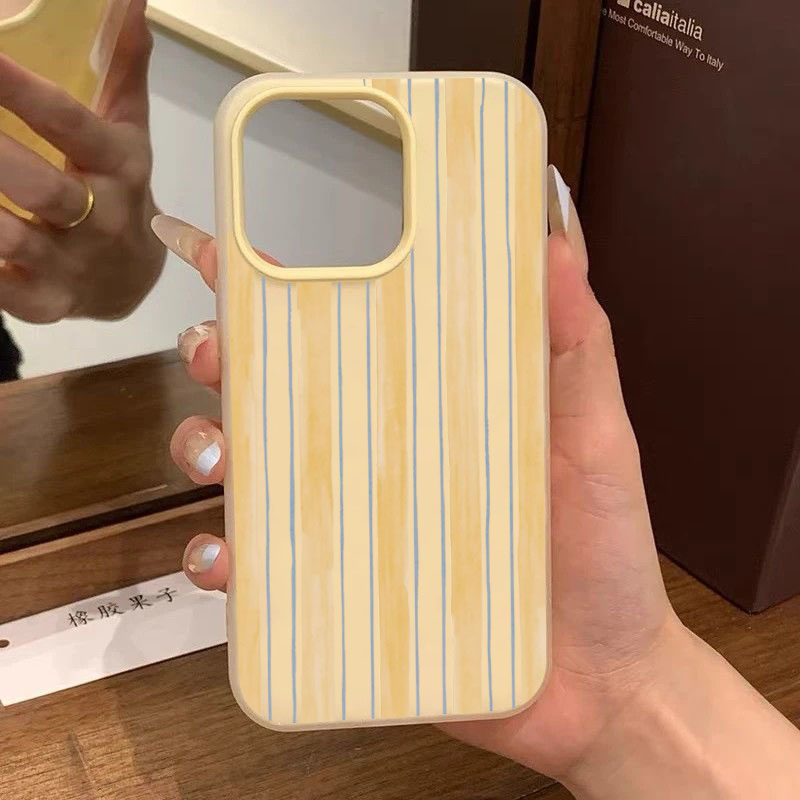 Stylish Yellow Striped Phone C - đánh giá và giá Phone Cases Samsung S25 Fe