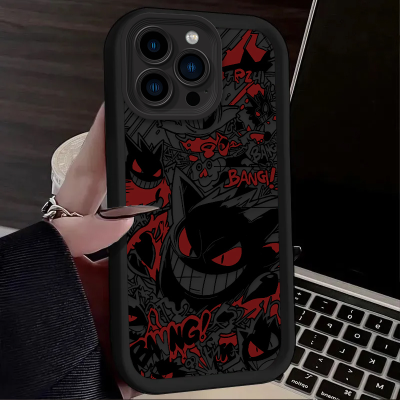 P-Pokemon Gengar Graffiti Phon - đánh giá và giá Phone Cases Xr
