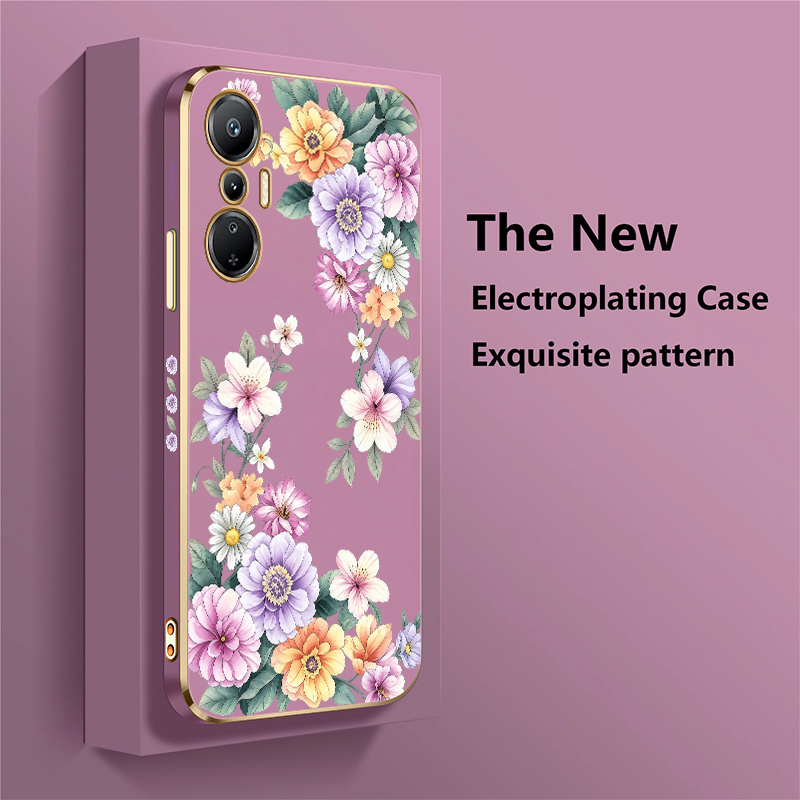 Pink Tulip Purple Peony Flower - đánh giá và giá Phone Cases Purple