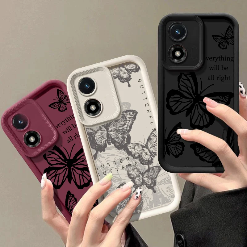Black Butterfly Case for Motor - đánh giá và giá Phone Cases Motorola Edge 2025