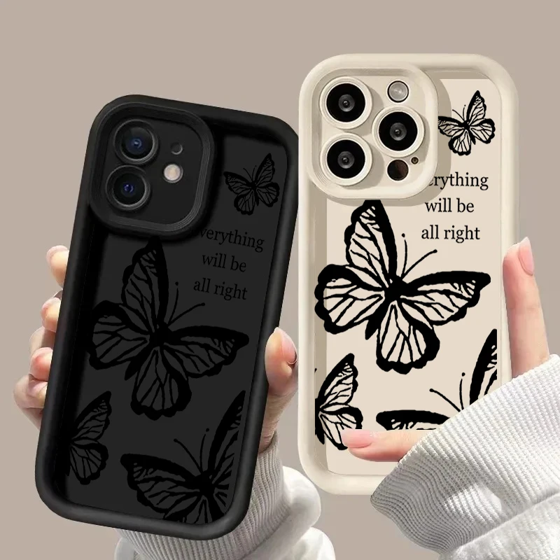 Black Butterfly Case for Motor - đánh giá và giá Phone Cases Motorola Edge 2025
