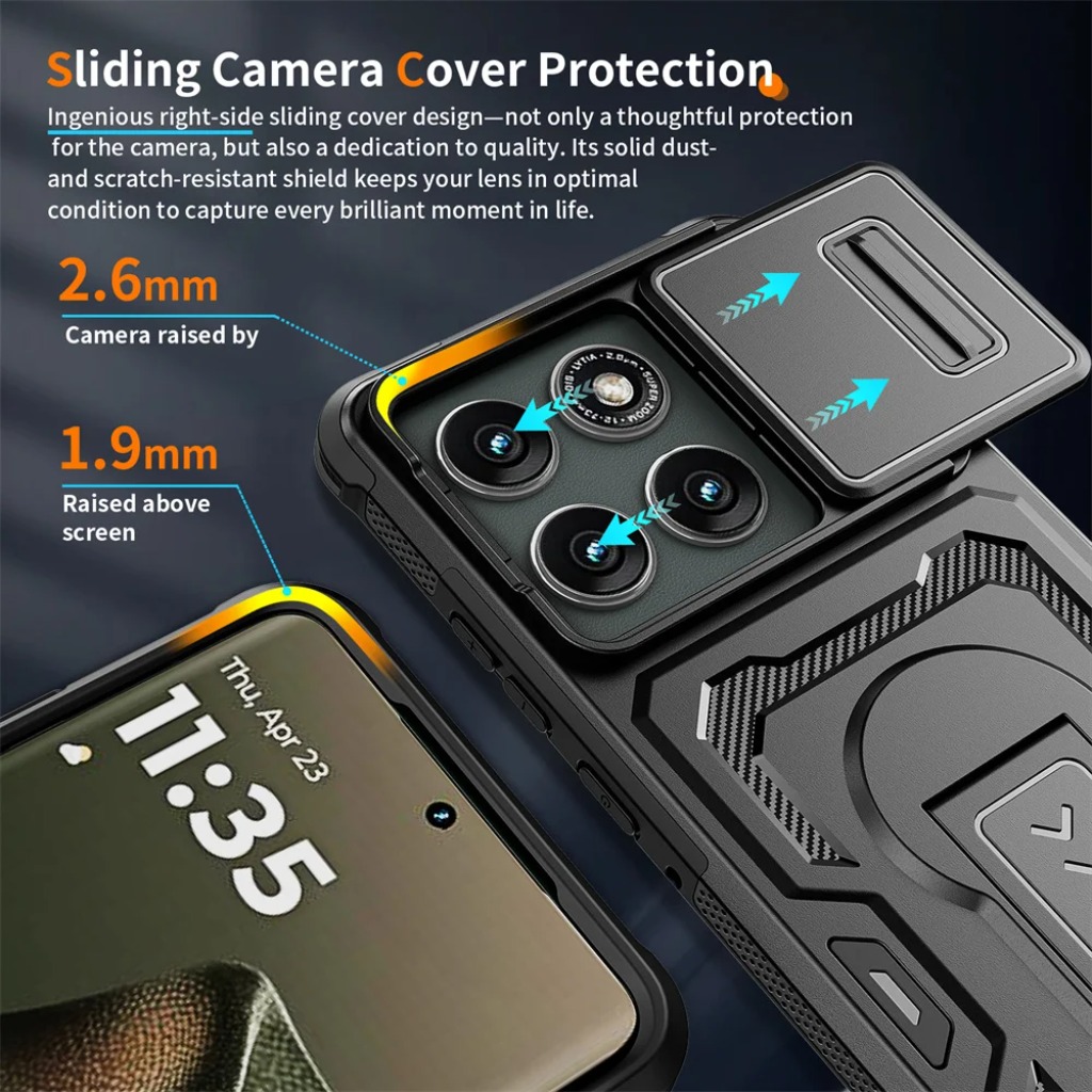 Heavy Duty Shockproof Case W/  - đánh giá và giá Phone Cases Motorola Edge 2025