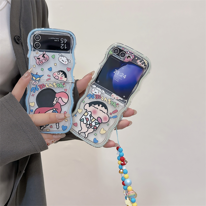 Cute Cartoon Japan Anime Crayo - đánh giá và giá Phone Cases Z Flip 6