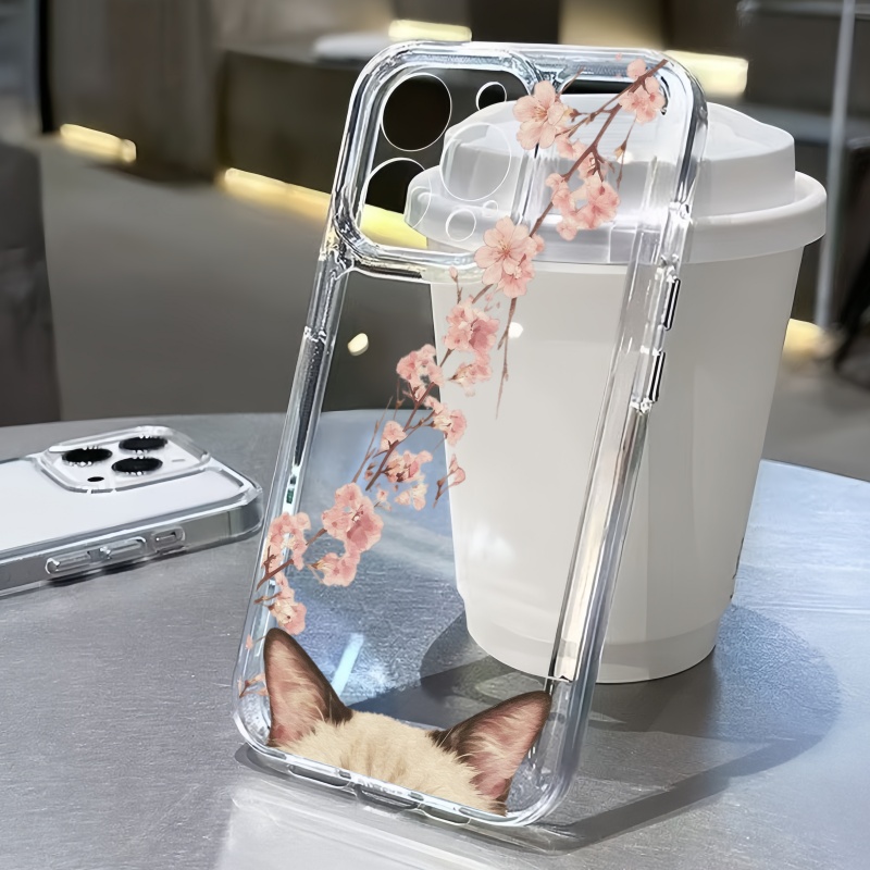 Sakura Cat Watercolor  Stylish - đánh giá và giá Phone Cases Cat