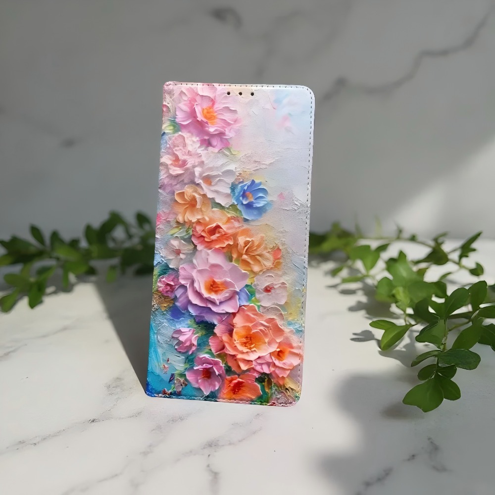 Painted Magnetic Flip Leather  - đánh giá và giá Phone Cases Samsung S25 Fe