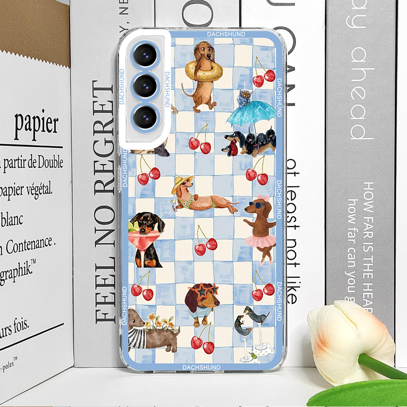 Cute Sausage Dog Phone Case fo - đánh giá và giá Phone Cases Samsung S25 Fe