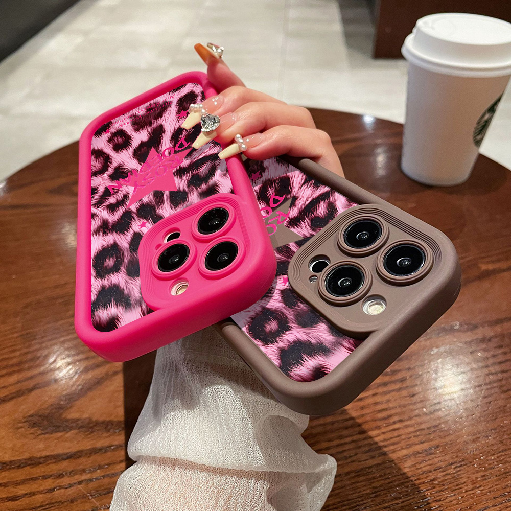 Fashion Pink Leopard Print Pho - đánh giá và giá Phone Cases Leopard Print