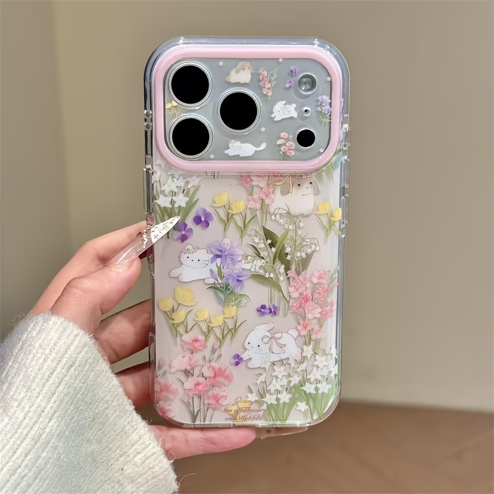 Cute Cat Colorful Flower Prote - đánh giá và giá Phone Cases Cat