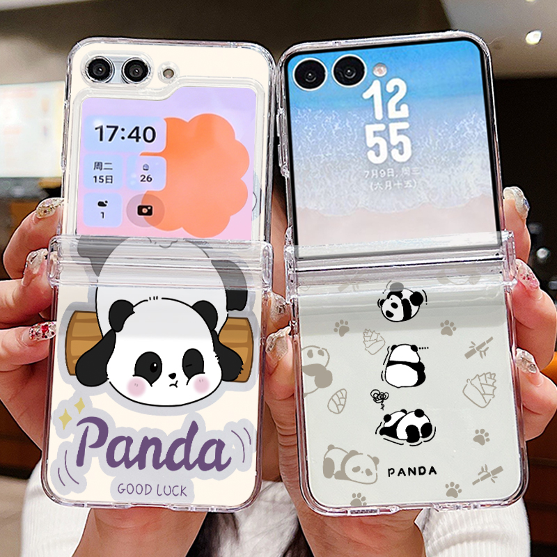 Cartoon Panda Printed Phone Ca - đánh giá và giá Phone Cases Z Flip 6