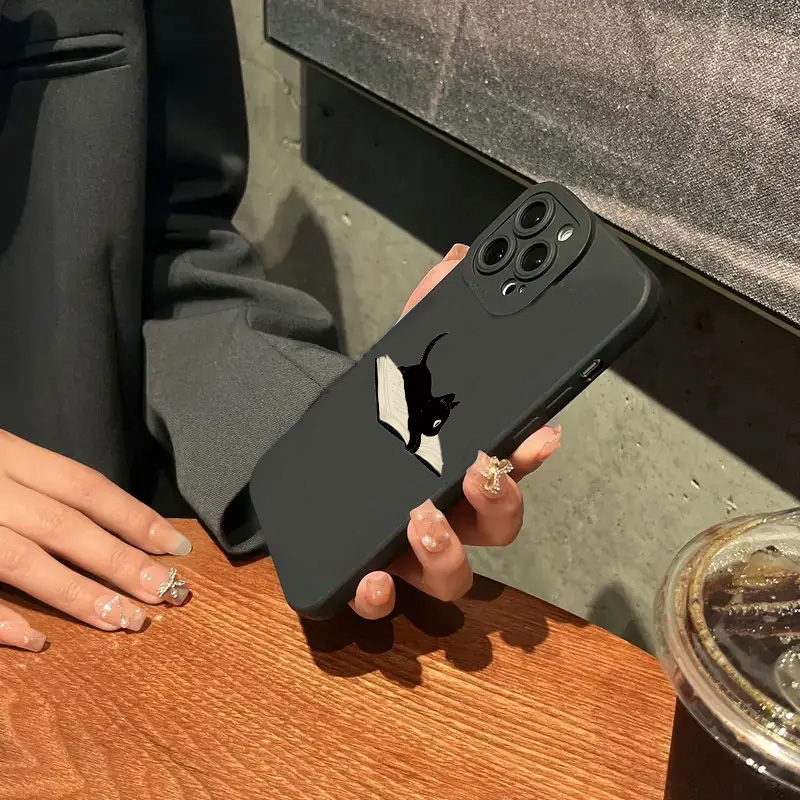 Mischievous Cat Silicone Phone - đánh giá và giá Phone Cases Cat