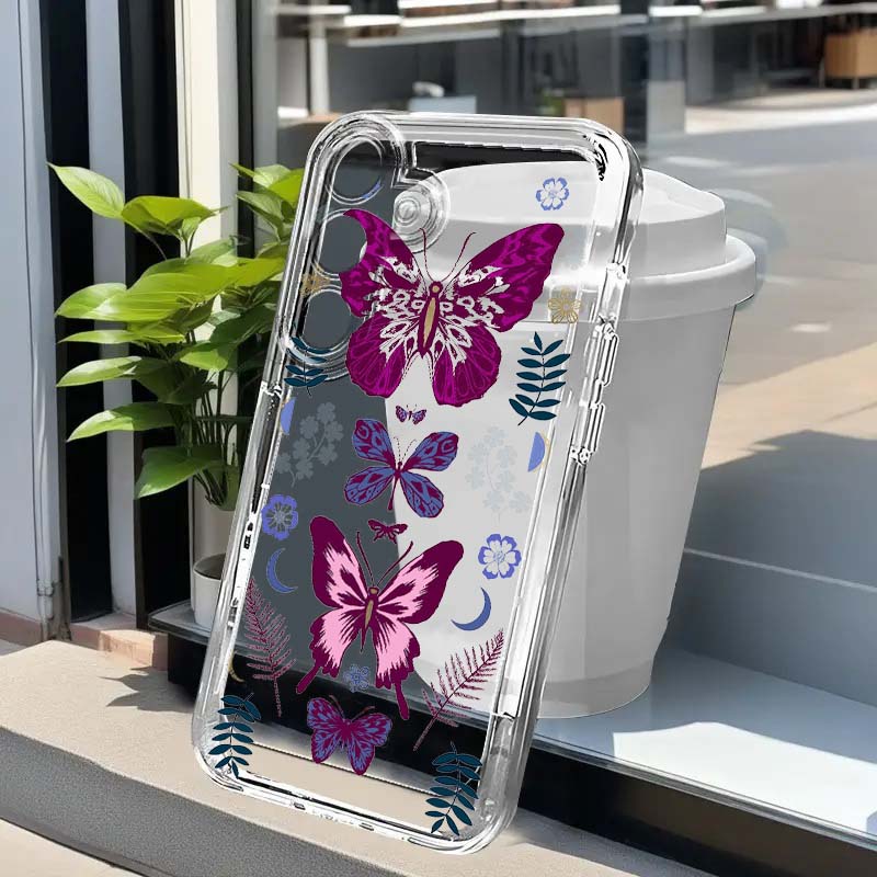 Purple Butterfly Graphic Phone - đánh giá và giá Phone Cases Purple