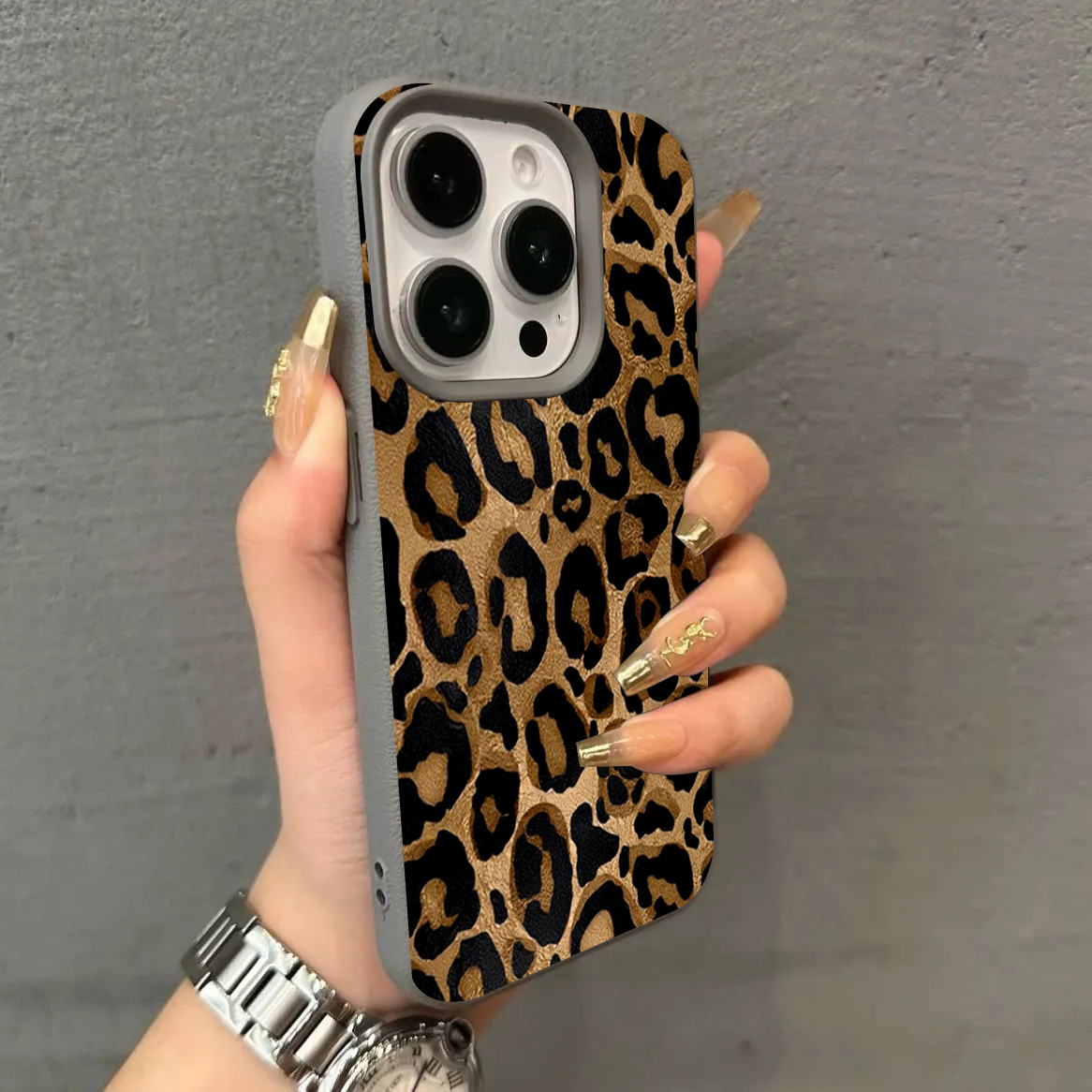 INS Brown Leopard Print Phone  - đánh giá và giá Phone Cases Leopard Print